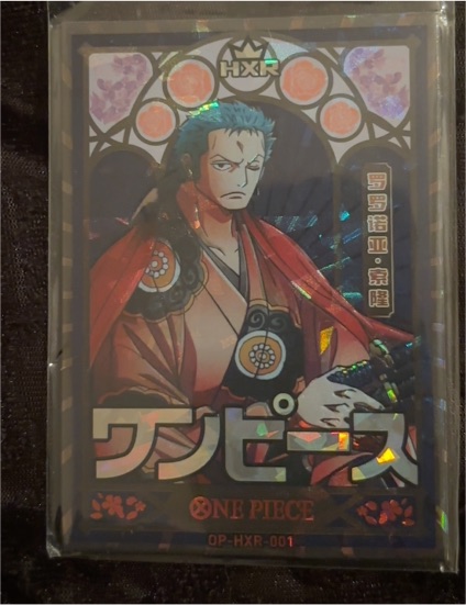 One Piece OP-HXR-001 Roronoa Zoro — front