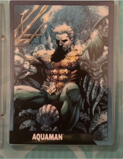 2024 McFarlane DC Digital Direct Aquaman Trading Card — front