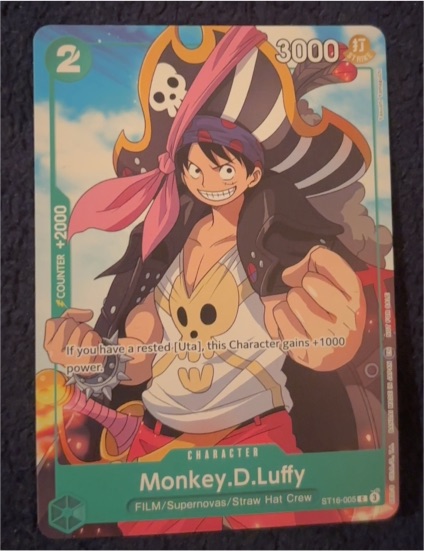 2022 Bandai One Piece FILM Edition #ST16-005 Monkey.D.Luffy — front