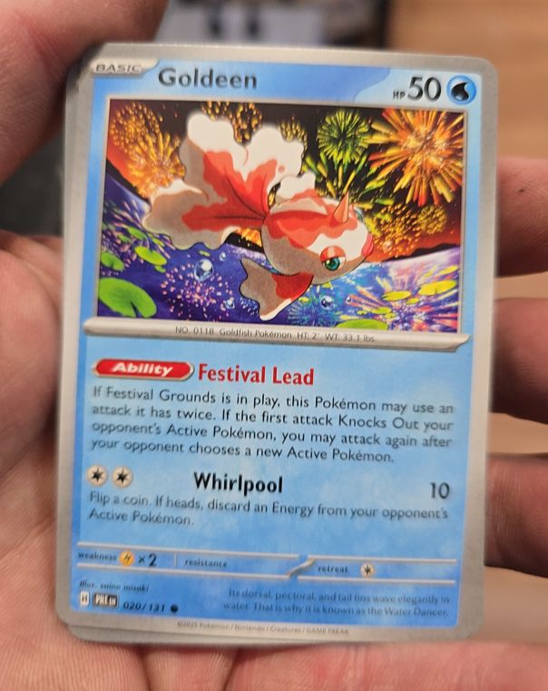 2024 Pokémon SV: Prismatic Evolutions #020 Goldeen — front