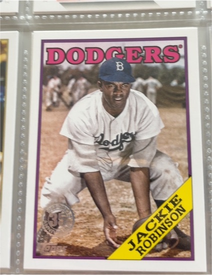 2023 Topps Series 1 - 1988 Topps Baseball #T88-44 Jackie Robinson — front