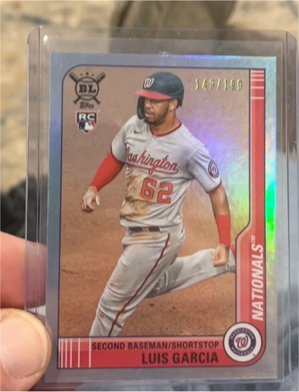 2021 Topps Big League #145 Luis Garcia — front
