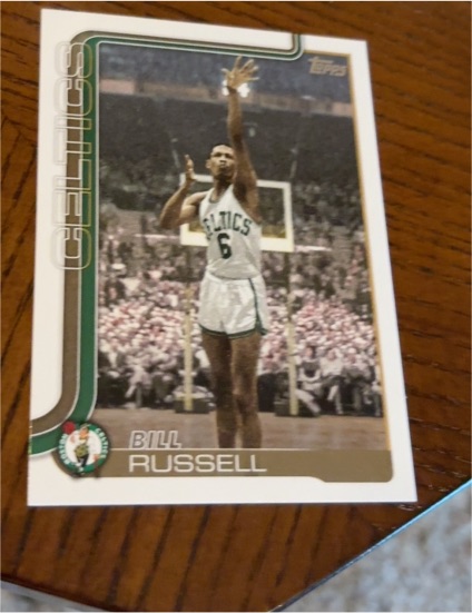 2025-26 Topps #251 Bill Russell — front