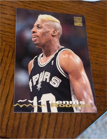 1993-94 Topps Stadium Club #305 Dennis Rodman — front