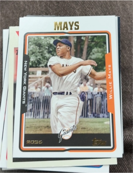 2025 Topps Archives #224 Willie Mays — front