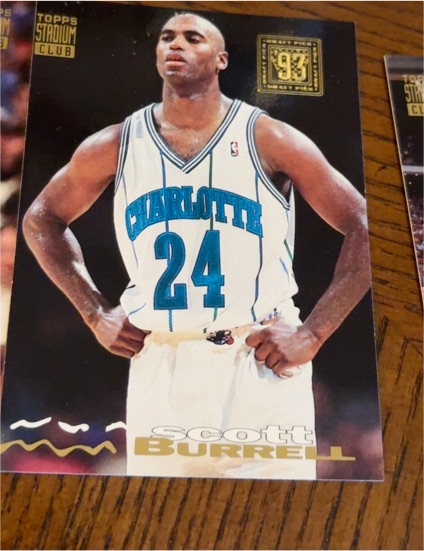 1993-94 Topps Stadium Club #343 Scott Burrell — front