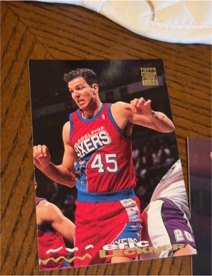 1993-94 Topps Stadium Club #240 Eric Leckner — front