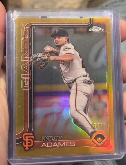 2025 Topps Chrome #282 Willy Adames — front