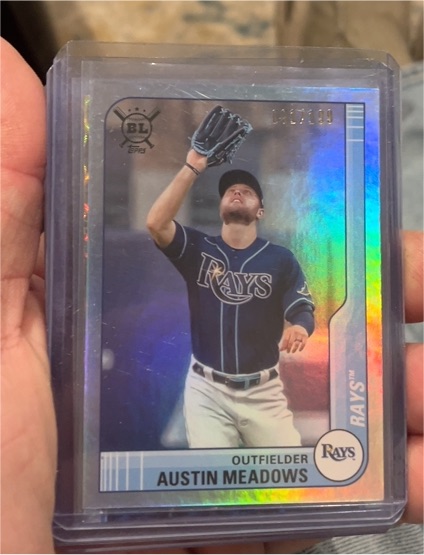 2021 Topps Big League #133 Austin Meadows — front