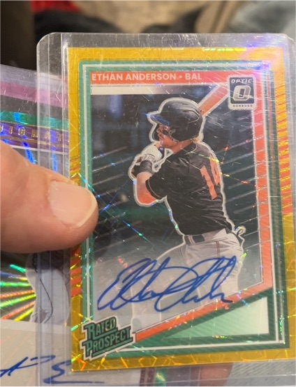 2025 Donruss Optic #170 Ethan Anderson — front