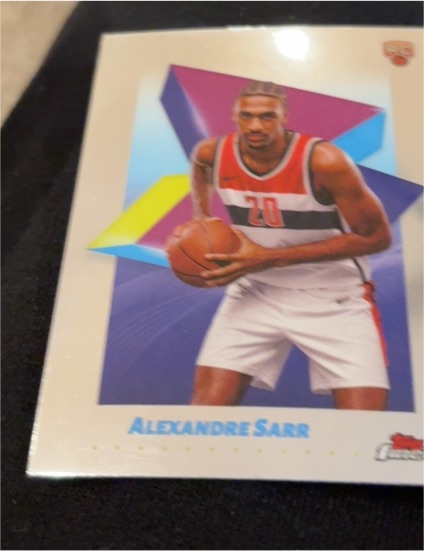 2024-25 Topps Finest #98 Alexandre Sarr — front