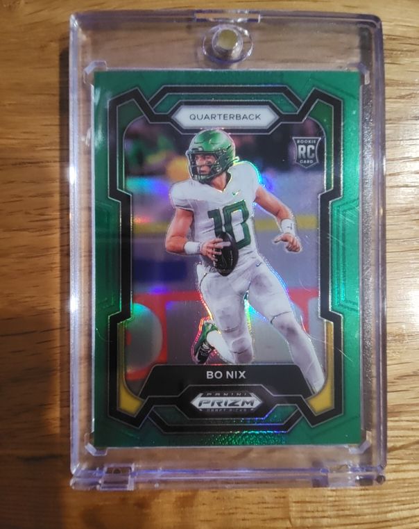 2024 Panini Prizm Draft Picks #105 Bo Nix — front