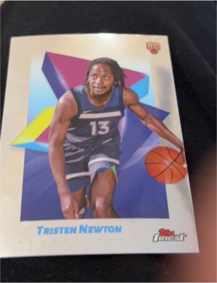 2024-25 Topps Finest #40 Tristen Newton — front