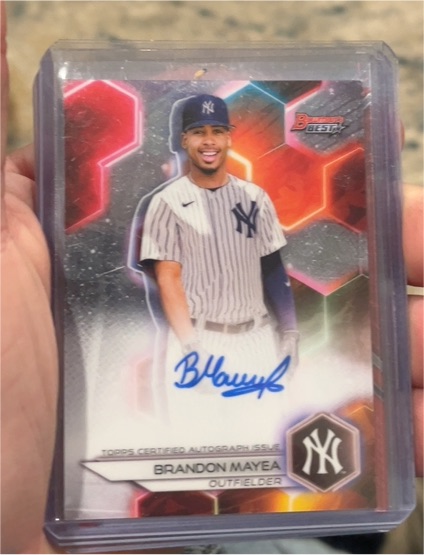2023 Bowman's Best #B23-BM Brandon Mayea — front