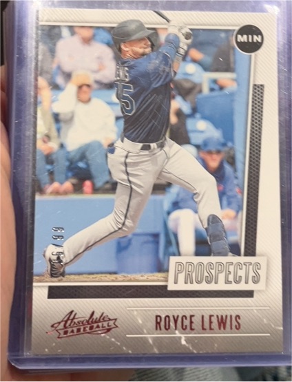 2021 Panini Absolute Prospects #P-5 Royce Lewis — front