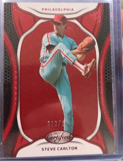 2023 Panini Chronicles Certified #47 Steve Carlton — front