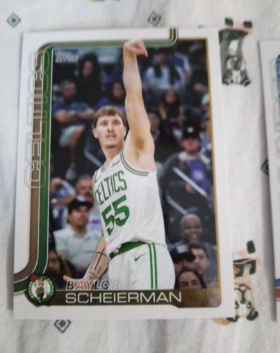 2025-26 Topps #5 Baylor Scheierman — front