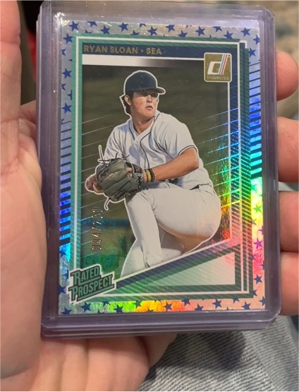 2025 Donruss Rated Prospects #159 Ryan Sloan — front