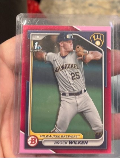 2024 Bowman #BP-86 Brock Wilken — front