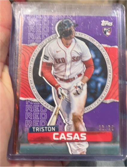 2024 Topps Holiday #H18 Triston Casas — front