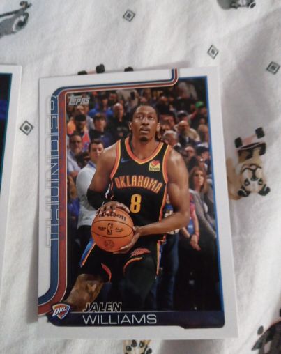 2025-26 Topps #116 Jalen Williams — front