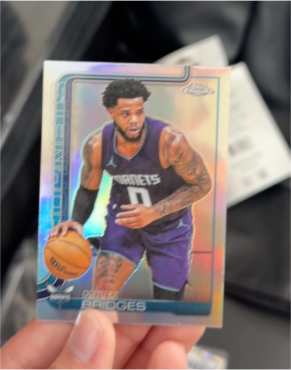 2025-26 Topps Chrome #30 Miles Bridges — front