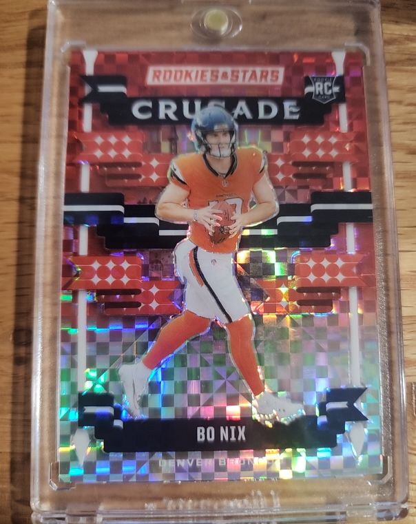 2024 Panini Rookies & Stars Crusade #C-BNX Bo Nix — front