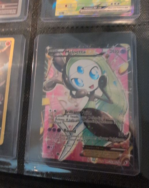2013 Pokémon Legendary Treasures Radiant Collection #RC25 Meloetta EX — front