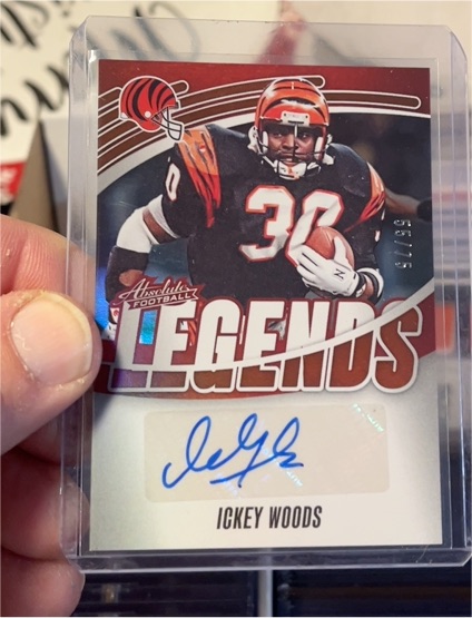 2025 Panini Absolute Legends #Ickey Woods — front