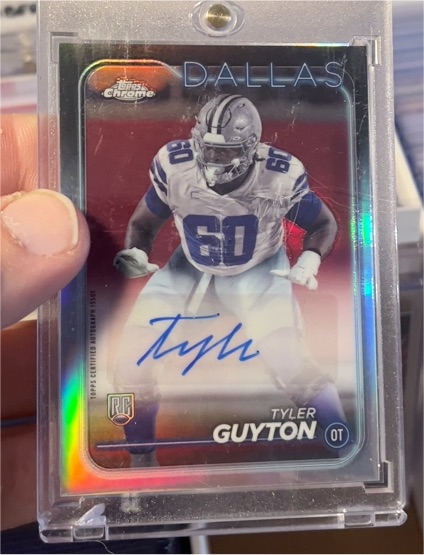 2024 Topps Chrome #299 Tyler Guyton — front