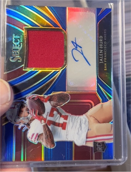 2019 Panini Select #RSM-JH Jalen Hurd — front
