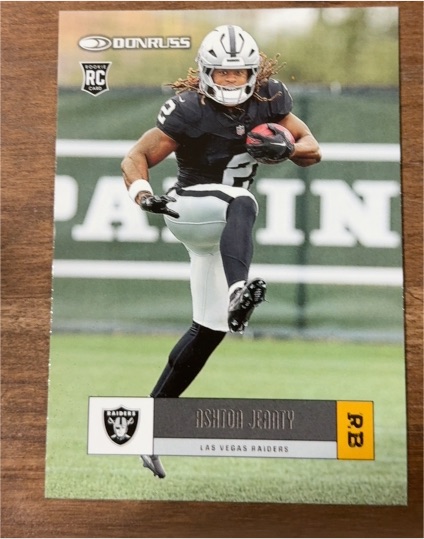 2025 Donruss #R05-ASJ Ashton Jeanty Retro 2005 — front
