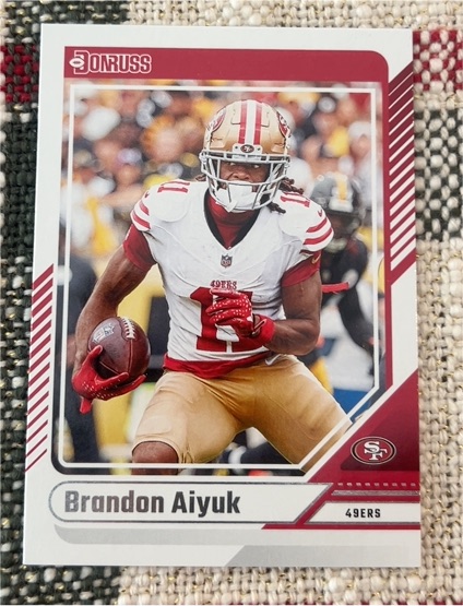 2024 Donruss #13 Brandon Aiyuk — front