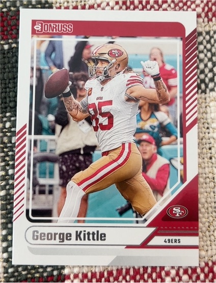 2024 Panini Donruss #112 George Kittle — front