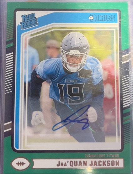 2024 Donruss #396 Jha'Quan Jackson — front