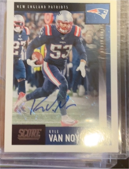 2020 Panini Score #53 Kyle Van Noy — front