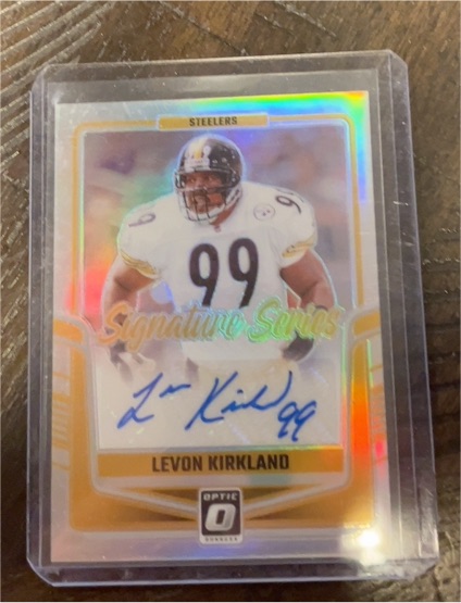2024 Donruss Optic #SSH-LKD Levon Kirkland Signature Series Auto — front