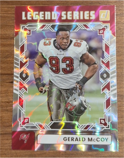 2025 Donruss Legend Series #TLS-GMC Gerald McCoy — front
