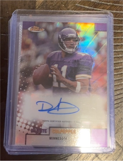 2024 Topps Finest Flashback Auto Daunte Culpepper #FBA-DC — front