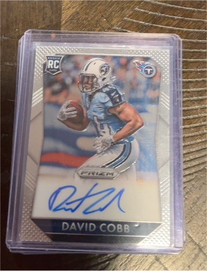 2015 Panini Prizm #119 David Cobb — front