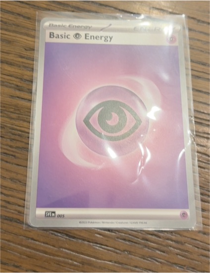 2023 Pokemon Scarlet & Violet #005 Basic Psychic Energy — front