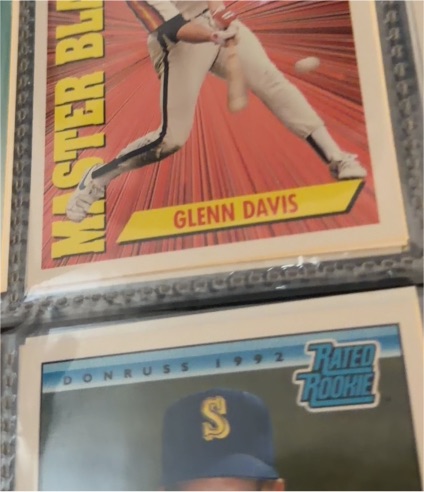 1992 Donruss Glenn Davis Rated Rookie — front