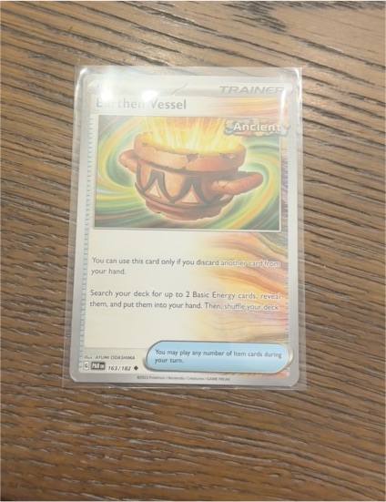 2023 Pokémon SV04: Paradox Rift #163 Earthen Vessel — front