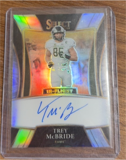 2022 Panini Select In Flight Trey McBride — front
