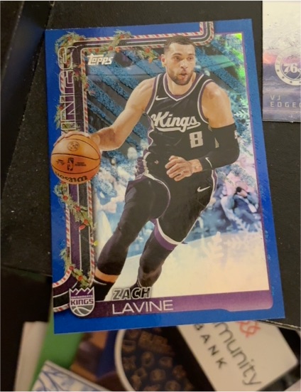 2025-26 Topps Basketball #163 Zach LaVine — front