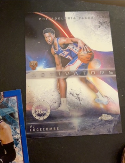 2025-26 Topps Chrome #AC-13 VJ Edgecombe Activators Rookie — front