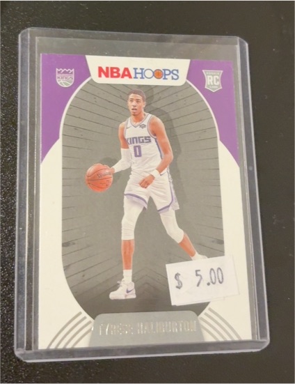 2020-21 Panini NBA Hoops #238 Tyrese Haliburton — front