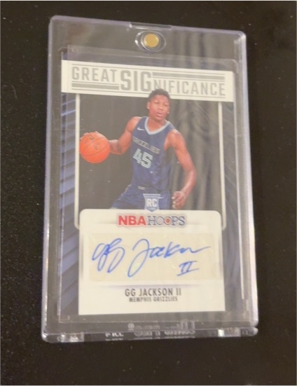 2023-24 Panini NBA Hoops Great Significance #GS-GGJ GG Jackson II — front