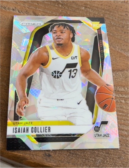 2024-25 Panini Prizm #227 Isaiah Collier — front
