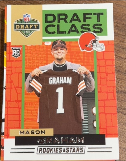 2025 Panini Rookies & Stars Draft Class #1 Mason Graham — front